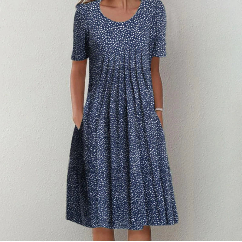 Roos – Elegante Damesjurk Voor De Zomer