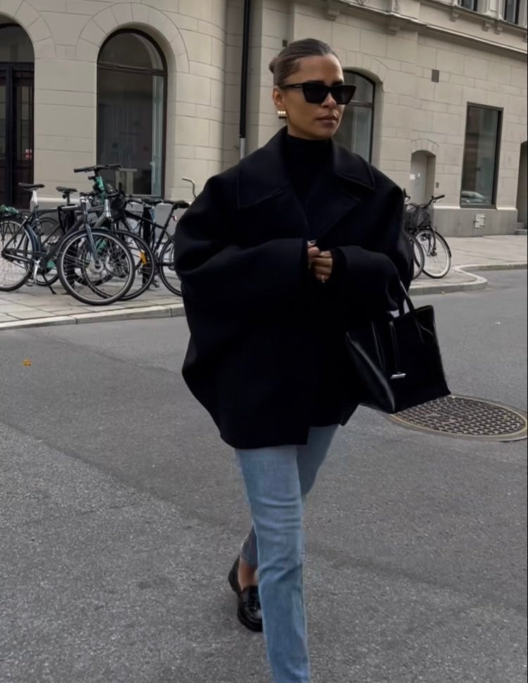 Dames Chic Overmaat Blazer voor Veelzijdige Elegant