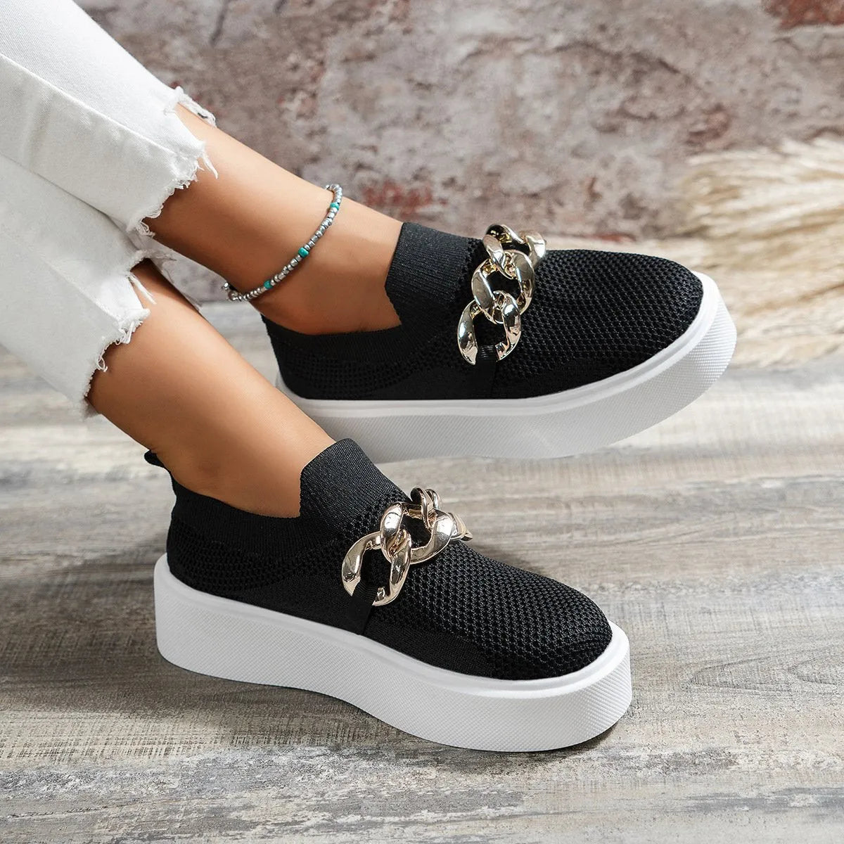 Comfortabele Zomer Canvas Instaploafers