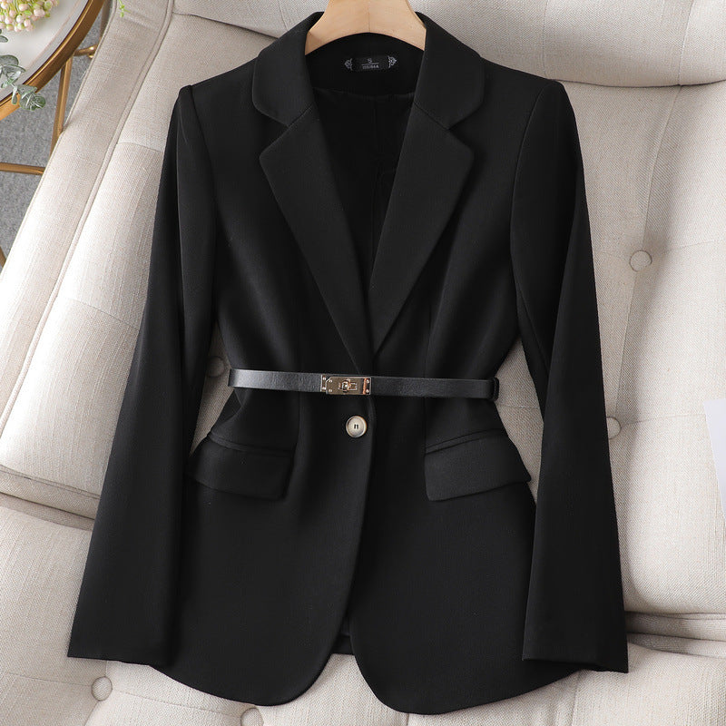 Dames Chique Geknoopte Blazer voor Stijlvolle Elegant