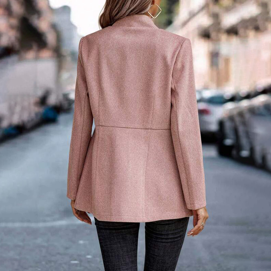 Dames Moderne Slim Fit Jacquard Blazer Jack