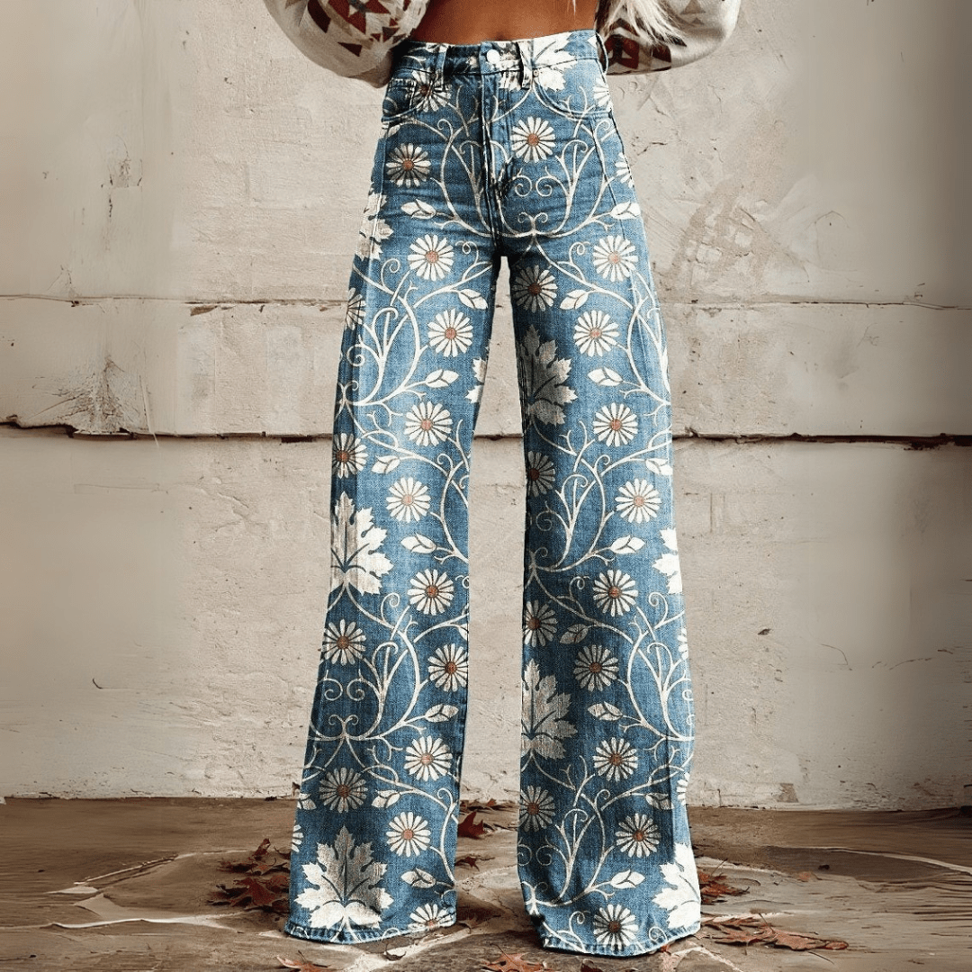 Sophie | Vintage Wijde Pijpen Jeans