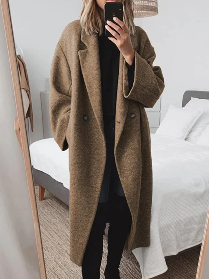 Elegante en Warme Wintermantel voor Dames