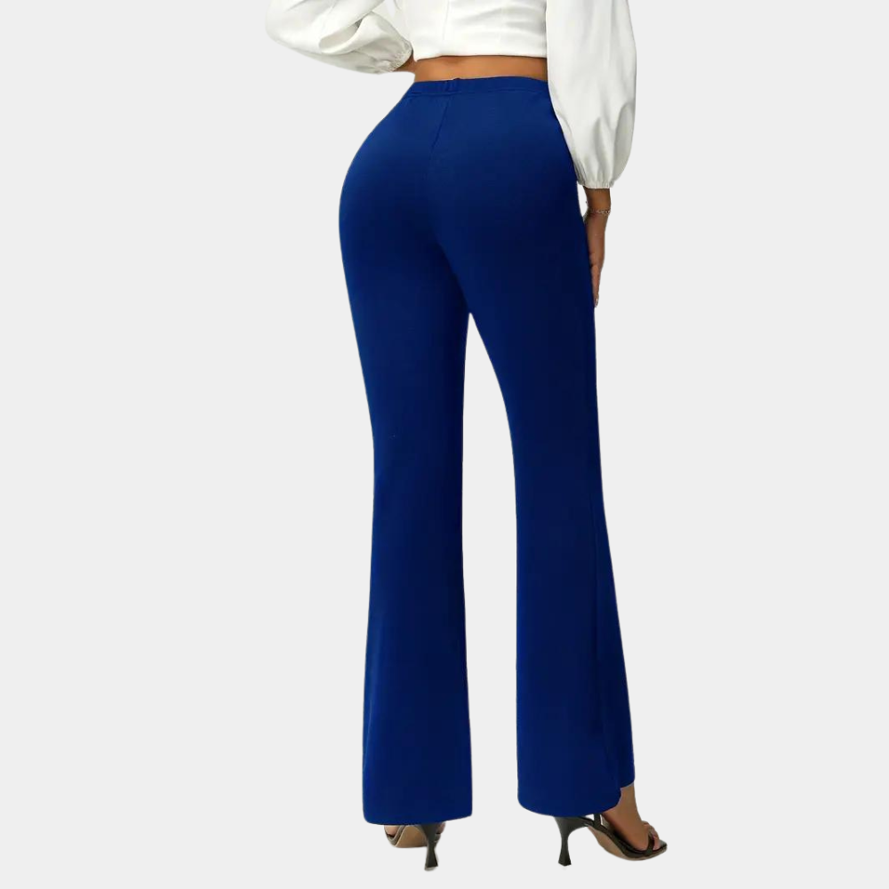 Macy - Elegante Stretch Flared Broek voor Dames