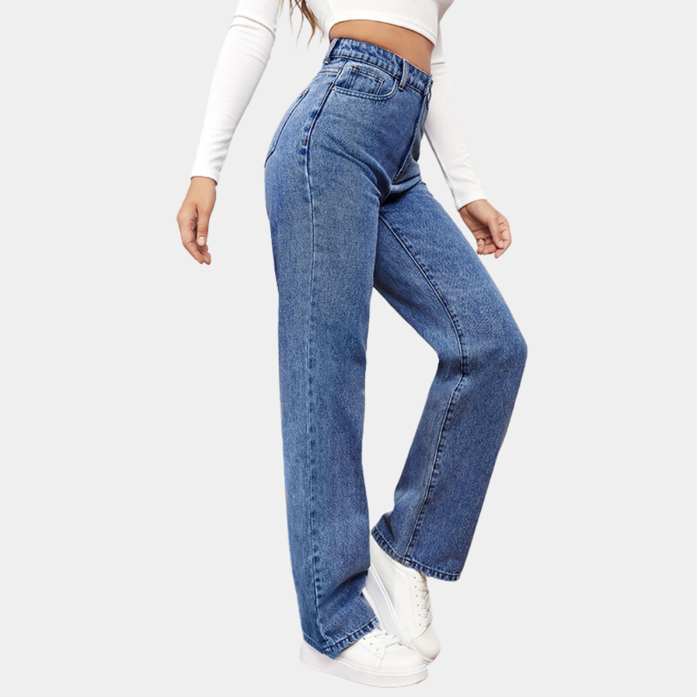 Camille - Dames Casual Baggy Jeans