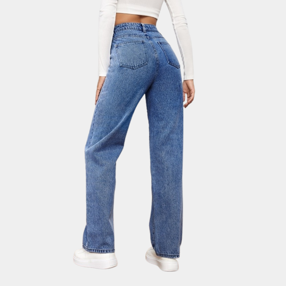 Camille - Dames Casual Baggy Jeans