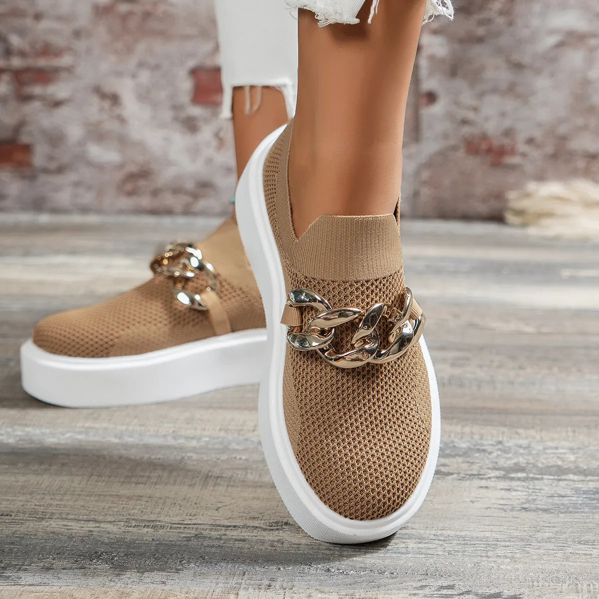 Comfortabele Zomer Canvas Instaploafers
