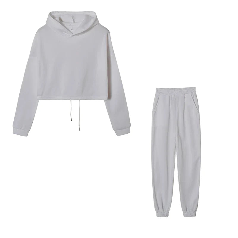 Dames Lange Mouwen Leisure Set voor Comfort