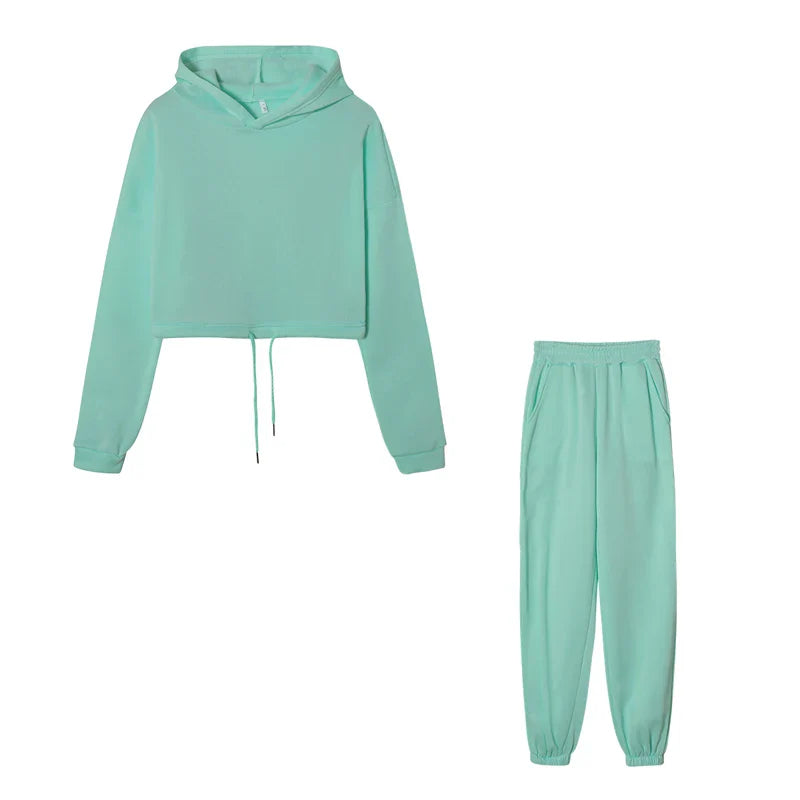 Dames Lange Mouwen Leisure Set voor Comfort