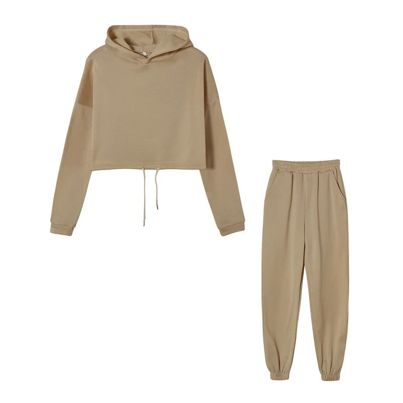 Dames Lange Mouwen Leisure Set voor Comfort