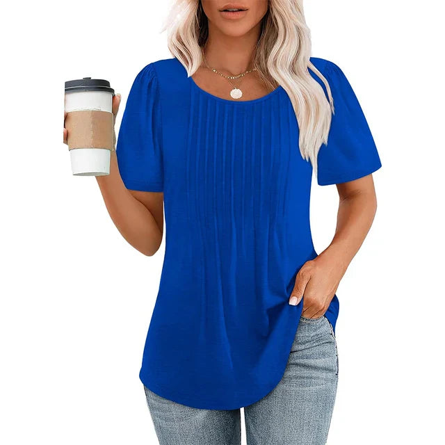 Zomers T-Shirt met Korte Mouwen