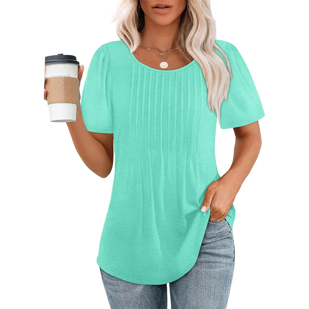 Zomers T-Shirt met Korte Mouwen