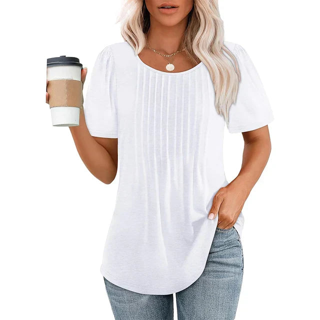 Zomers T-Shirt met Korte Mouwen