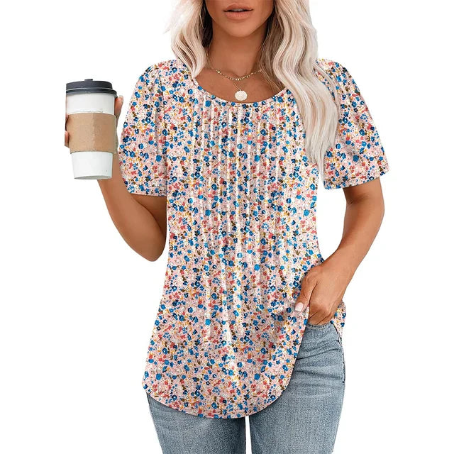 Zomers T-Shirt met Korte Mouwen