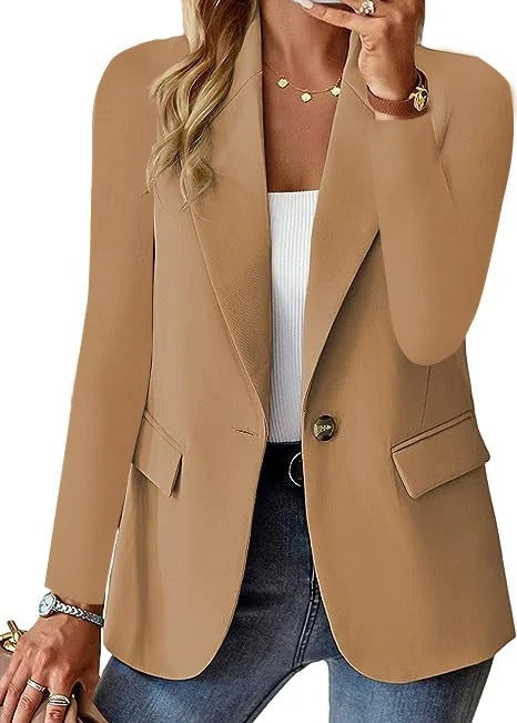 Dames Tailored Blazer voor een Gepolijste Look